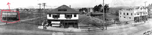 1907 Hillcrest looking north of University Avenue between Fifth & Sixth